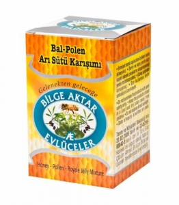 BİLGE AKTAR - BAL-POLEN-ARI SÜTÜ KARIŞIMI 225 GR