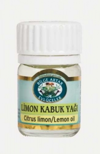 BİLGE AKTAR - LİMON KABUK YAĞI 20 ML