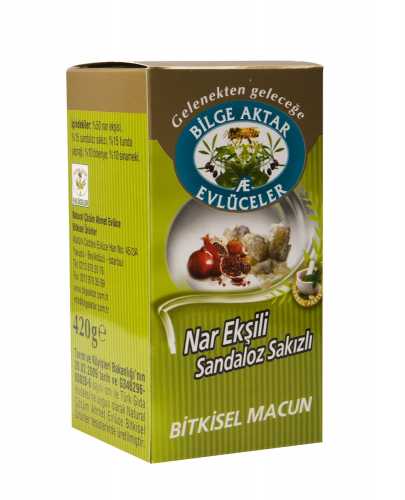 NAREKŞİLİ SANDALOZ SAKIZLI BİTKİSEL MACUN 420 GR